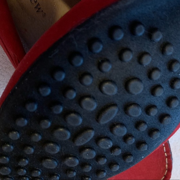 COMFORTVIEW Red Suede-like Loafer - Picture 2 of 3